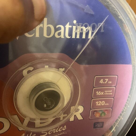 Verbatim - 25 Count Spindle - DVD-R - 4.7 GB 16X Life Series - New/Sealed - Picture 3 of 4